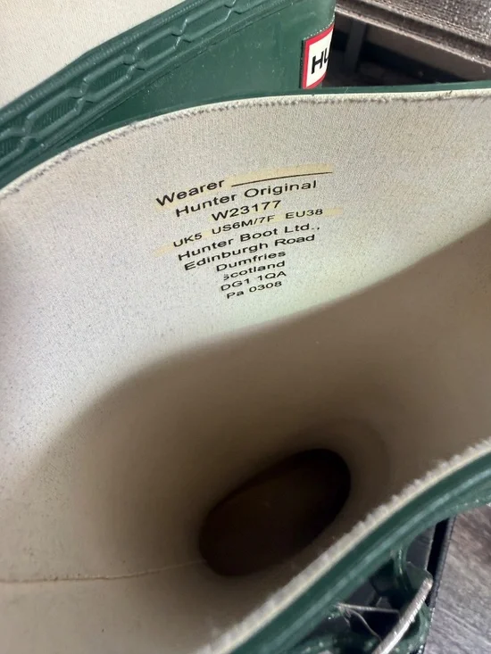 Vintage Hunter Original Green Boot 7 - Picture 5 of 6